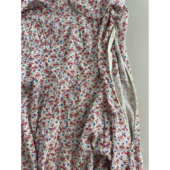 Ralph Lauren Denim And Supply Dress Floral Ditsy Cottagecore Size 10 - Picture 11 of 11
